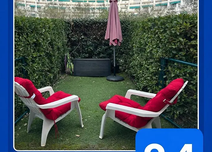 Au Pacific Avec Jardin A 3 Mn Des Plages شقة *